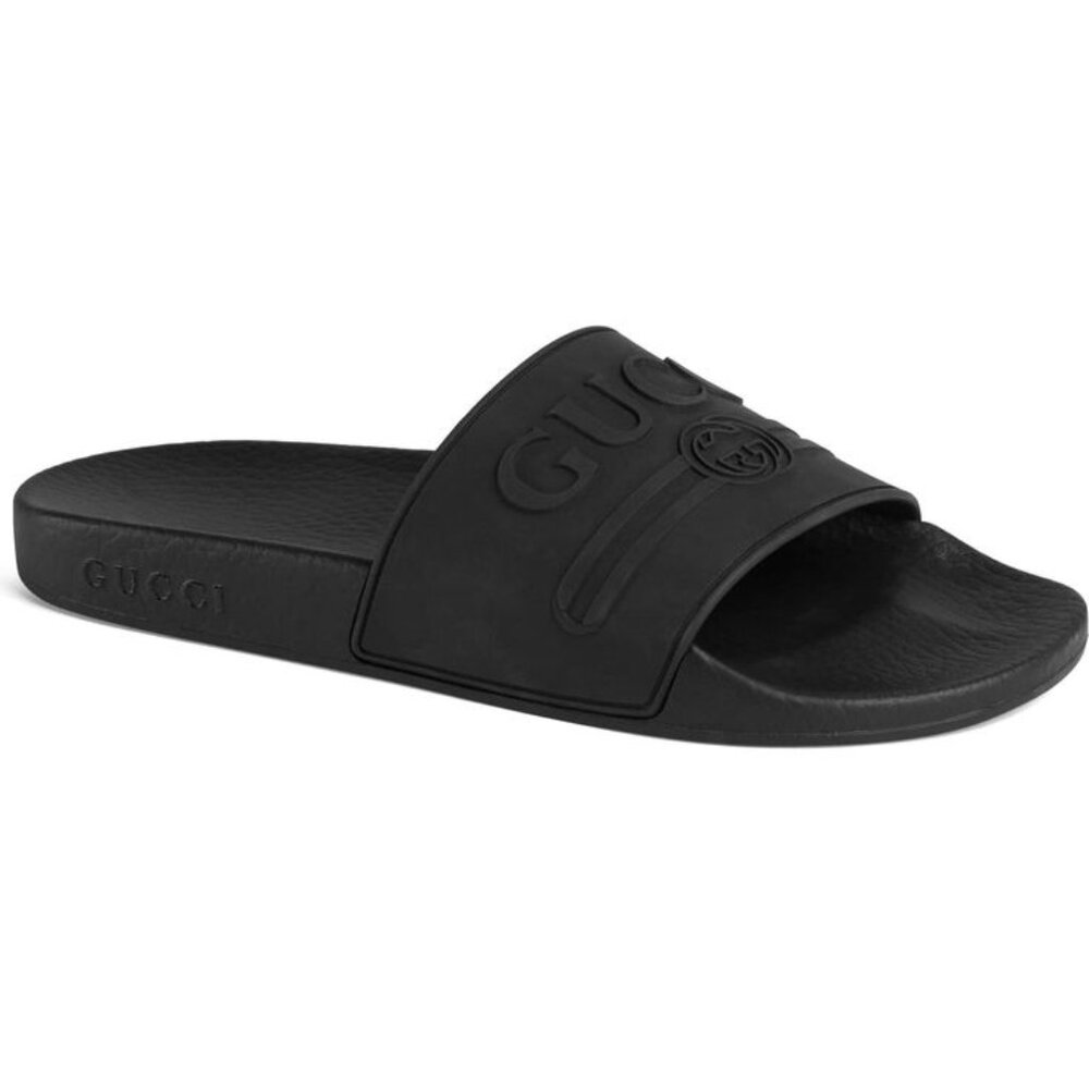Gucci Logo Slide Sandal (Women) - Size 37 - Great Used Condition